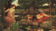 John William Waterhouse Echo and Narcissus. oil